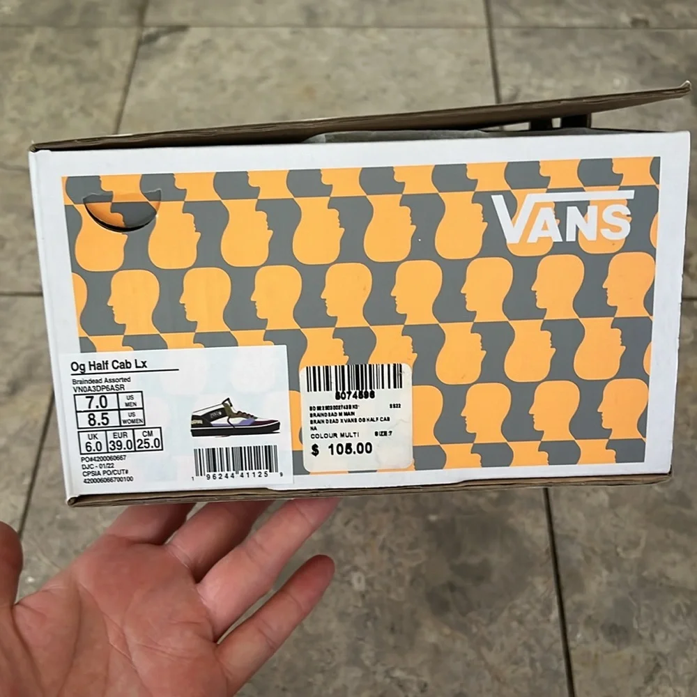 Vans x Brain Dead brain new